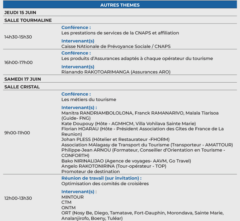AUTRES THEMES